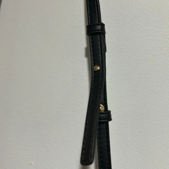 INC Leopard Print Shoulder Bag with Adjustable Strap and Gold Chain Detail - Picture 3 of 4